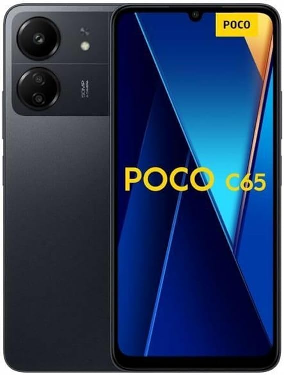 Poco C65 Black 6Gb Ram 128Gb ROM - LETEC | Eletronicos & Imports