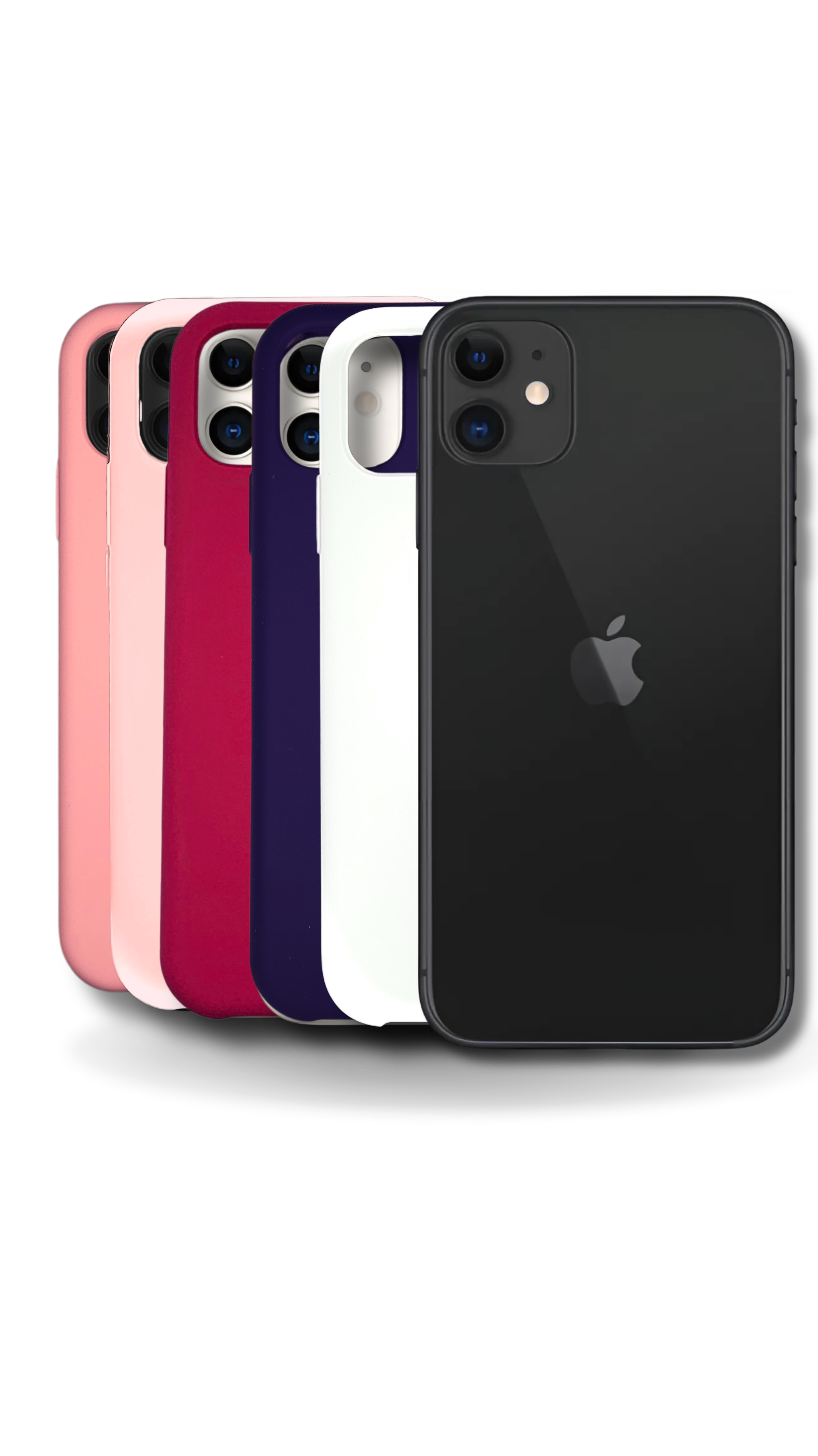 Case Capinha Silicone Aveludado para iPhone 11 - LETEC | Eletronicos & Imports