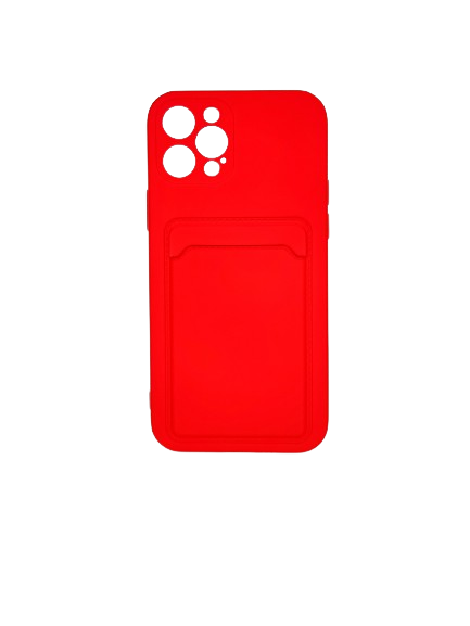 Case Capinha Silicone para iPhone 12 Pro Com Porta Cartão - LETEC | Eletronicos & Imports