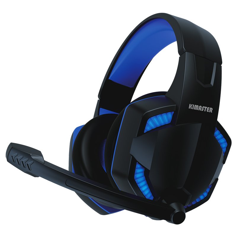 Headset Gamer Kimaster K600 com Controle Inteligente - Ideal para Gamers - LETEC | Eletronicos & Imports